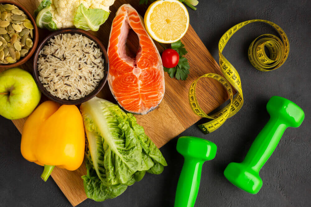 Dieta para hipertrofia e perda de gordura
