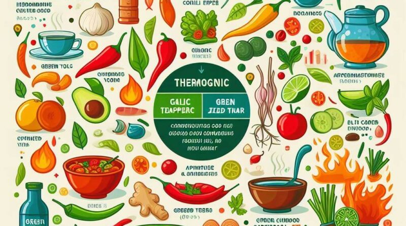 alimentos termogênicos