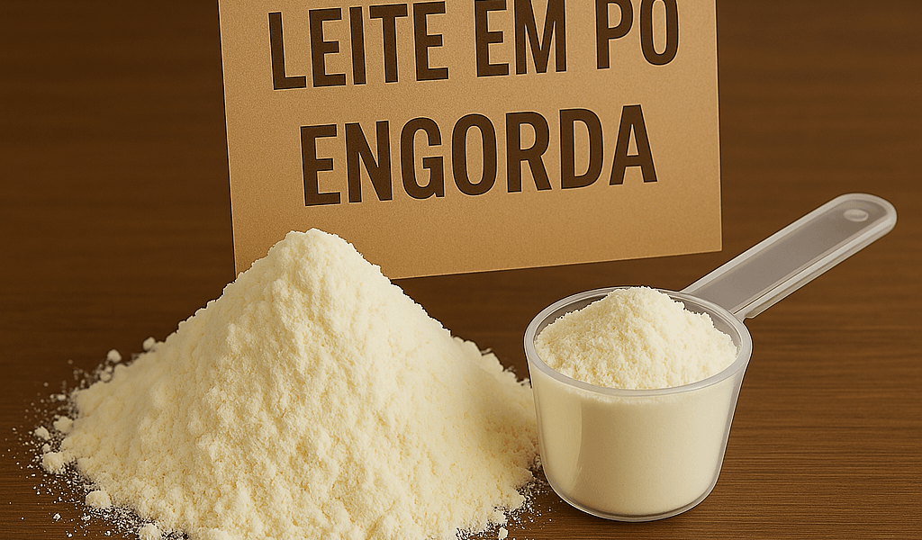 Leite em pó engorda