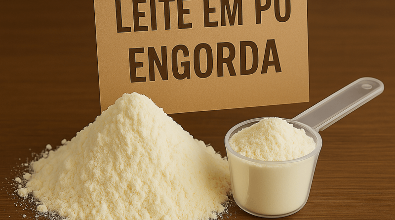 Leite em pó engorda
