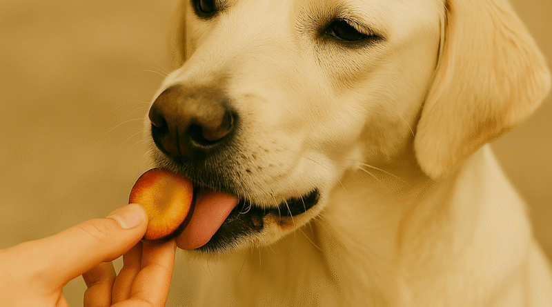 Cachorro pode comer ameixa
