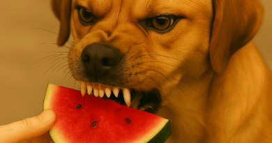 Cachorro pode comer melancia