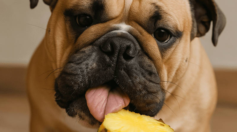 cachorro pode comer abacaxi
