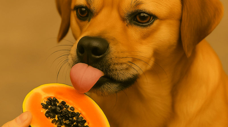 cachorros podem comer mamao