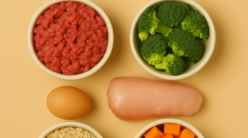 comida natural para cães